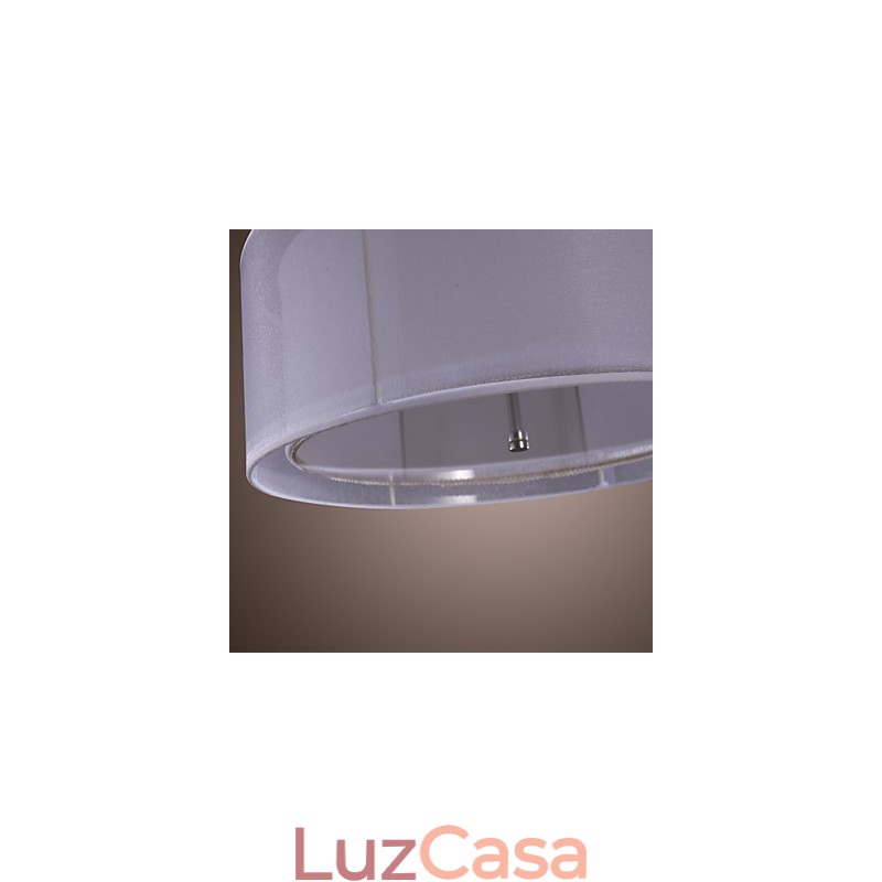 Moderno acrílico embutido com design de cilindro de 3 luzes