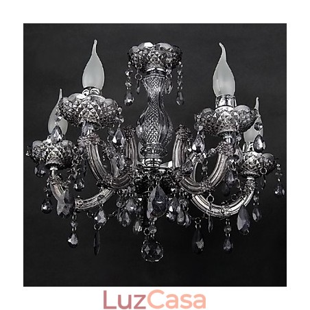 Moderno Contemporâneo Cristal Metal Montagem Embutida Moderno Contemporâneo Cristal Metal Montagem Embutida