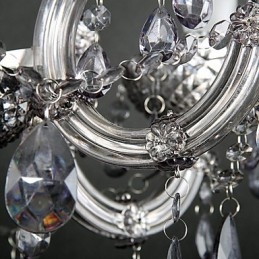 Moderno Contemporâneo Cristal Metal Montagem Embutida