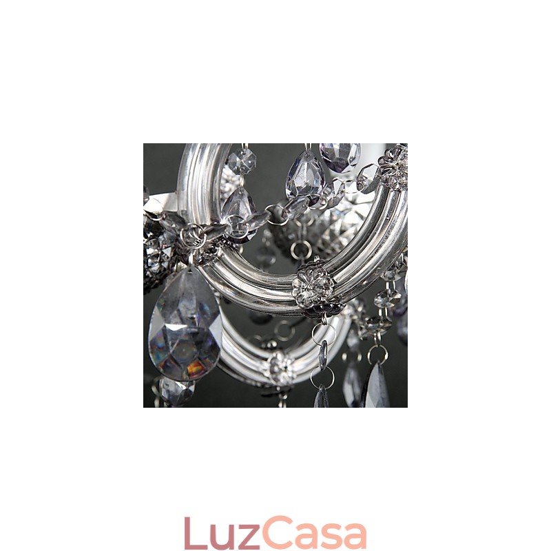 Moderno Contemporâneo Cristal Metal Montagem Embutida