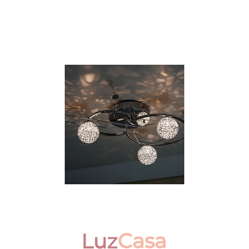 Moderno contemporâneo galvanizado montagem embutida