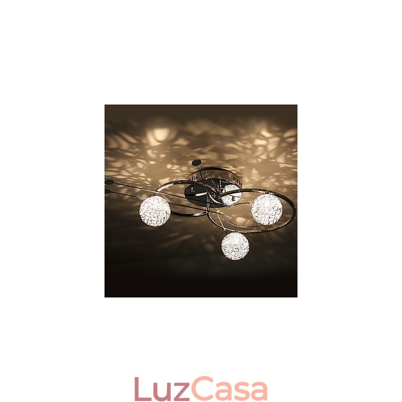 Moderno contemporâneo galvanizado montagem embutida