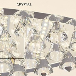 Montagem embutida Moderna Contemporânea Metal