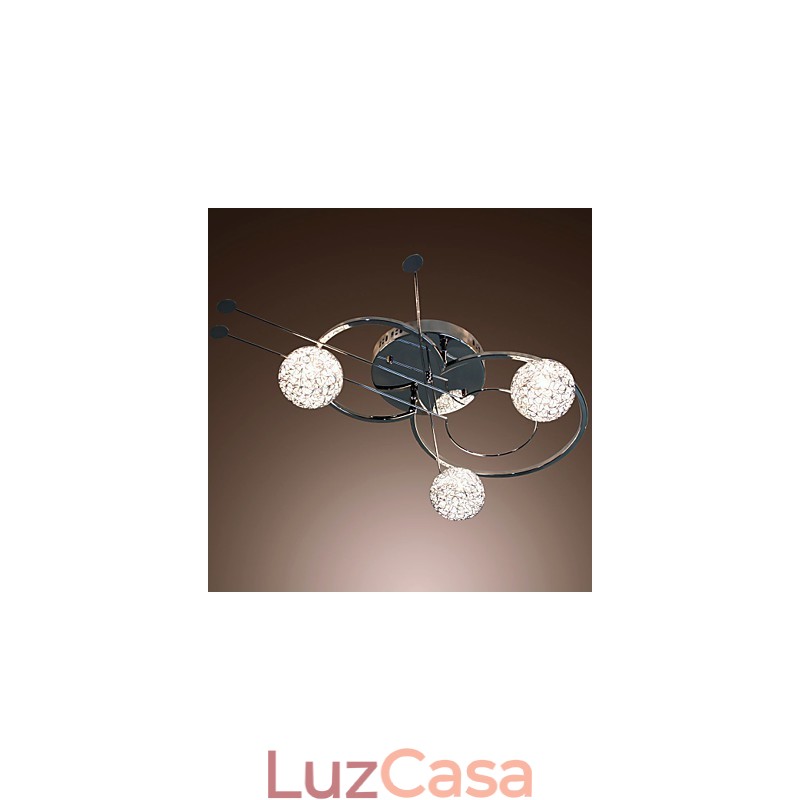 Moderno contemporâneo galvanizado montagem embutida