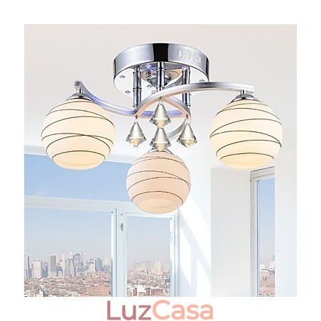 Luzes de teto de cristal Modern Simply Lamp Iluminação garantida Luzes de teto de cristal Modern Simply Lamp Iluminação garantida