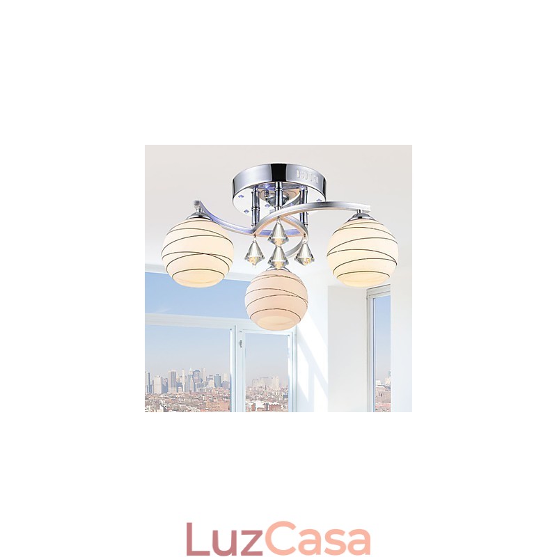 Luzes de teto de cristal Modern Simply Lamp Iluminação garantida