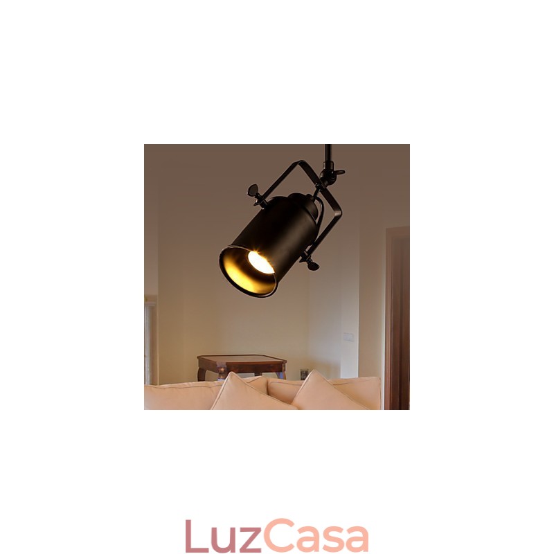 Apliques de parede Modernos 1 Luz Integrada Metal