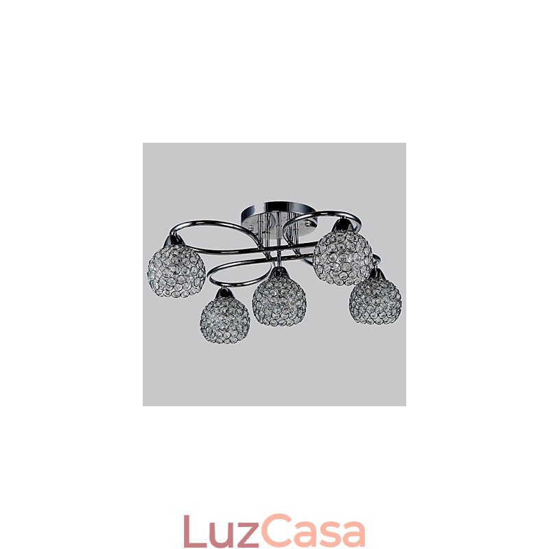 Luminárias de teto 5 luzes simples modernas artísticas