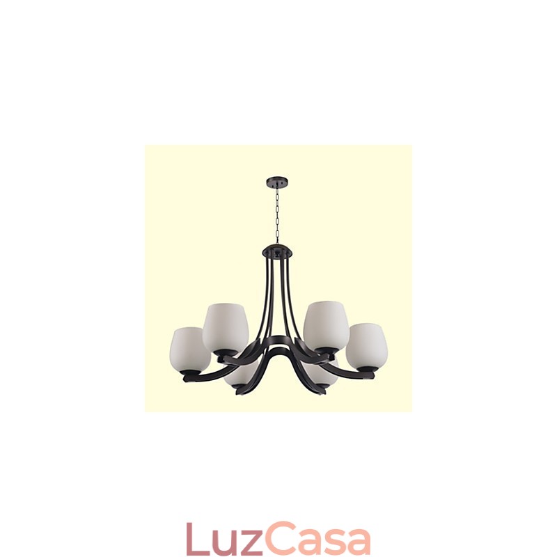 Lustre de metal tradicional clássico retrô estilo mini pintura