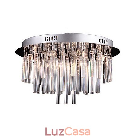 Lustre de Cristal Moderno com 12 Luzes Lustre de Cristal Moderno com 12 Luzes