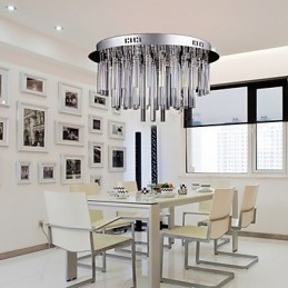 Lustre de Cristal Moderno com 12 Luzes