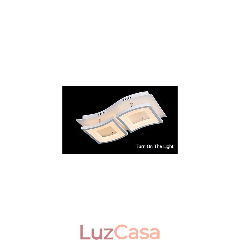 Lustre Quadrado Moderno