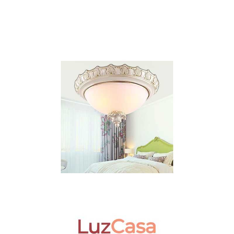 Montagem embutida Cristal Tradicional Clássico Resina