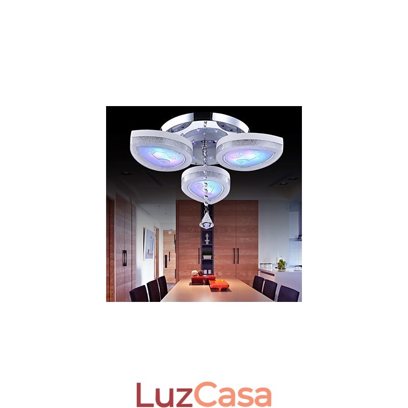 Montagem embutida Moderna Contemporânea Metal