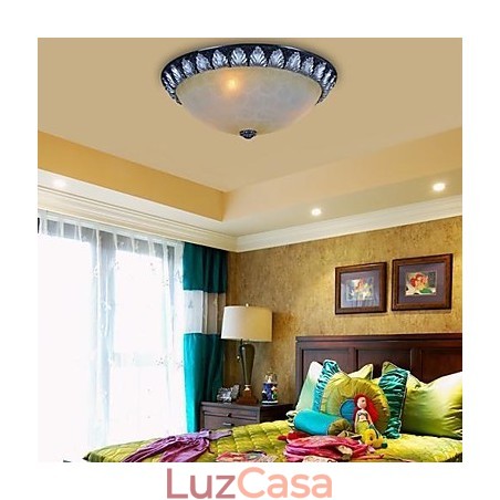 Padrão de luz de montagem embutida Resina de vidro Prata Escultura Europeia Clássico Padrão de luz de montagem embutida Resina de vidro Prata Escultura Europeia Clássico