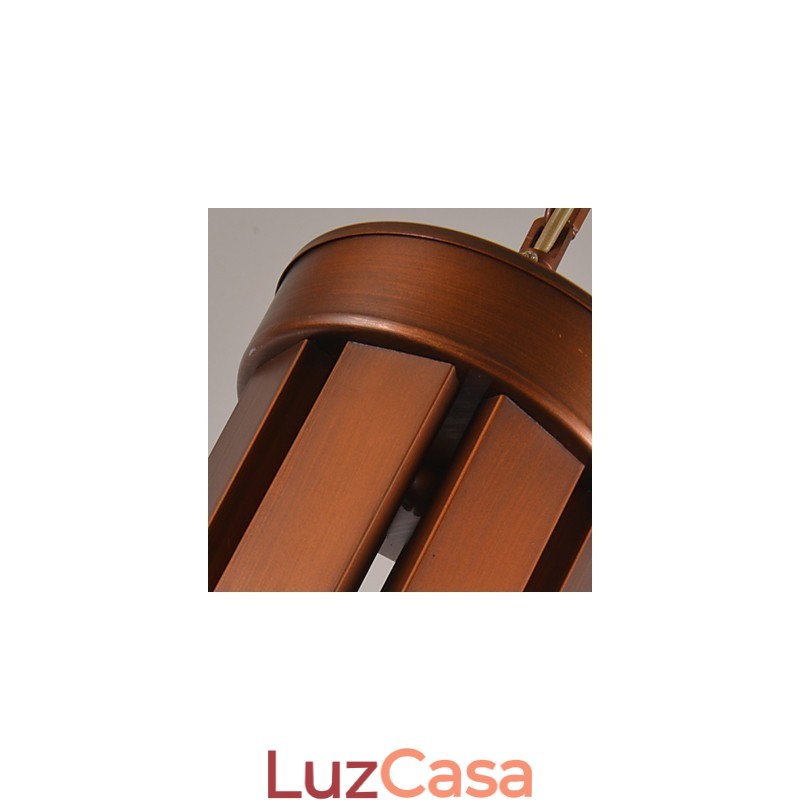 Lustre de metal tradicional clássico retrô estilo mini pintura