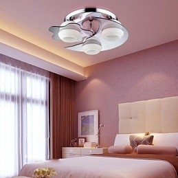 Montagem embutida 3 luzes moderno moda contraído branco aço inoxidável metal