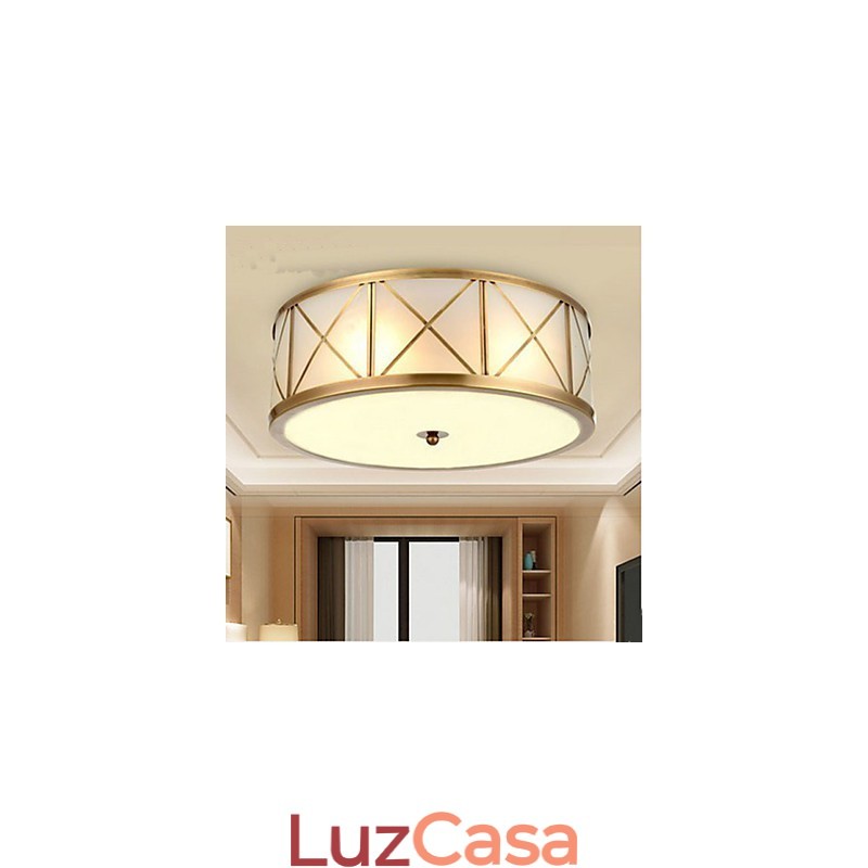 Lâmpada de cobre completa Lâmpada Lâmpada D
