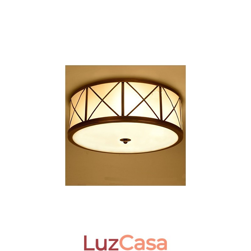 Lâmpada de cobre completa Lâmpada Lâmpada D