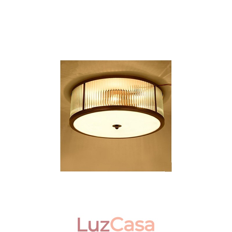 Lâmpada de cobre completa Lâmpada Lâmpada