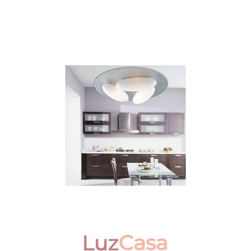 Montagem embutida moderna com 3 luzes (base de lâmpada G9)