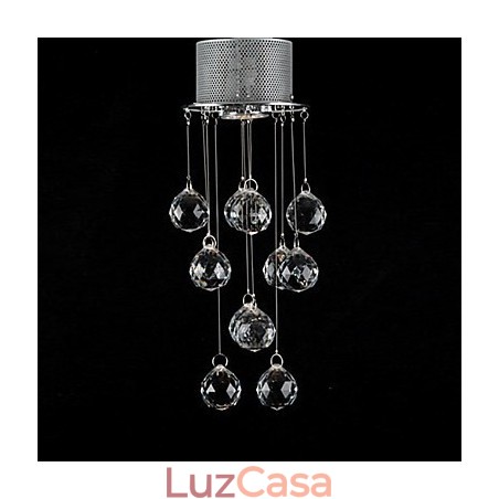 Luminária de embutir em cristal moderna Luminária de embutir em cristal moderna