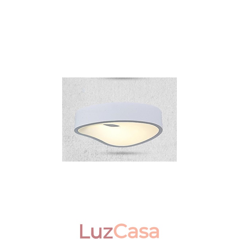 Luminárias Pendentes 1 Luz Moderna Metal Branco e Acrílico