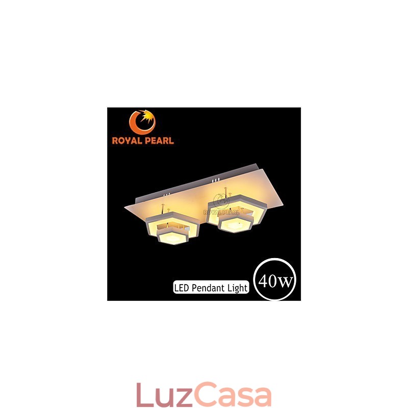 Luminária pendente linear fashion