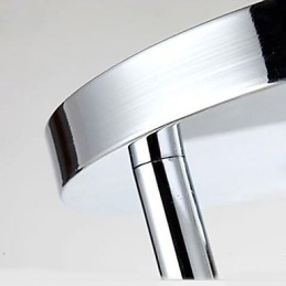 Luminária de teto moderna contemporânea embutida com 3 luzes de metal