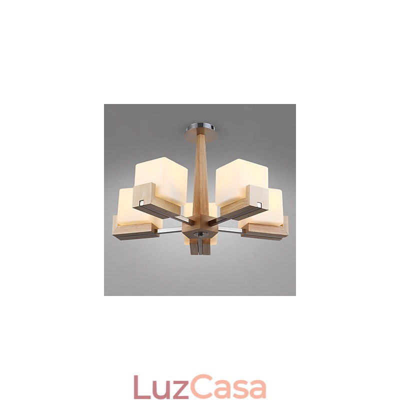 Montagem embutida Mini Estilo Moderno Contemporâneo Bambu