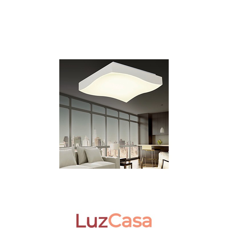 Luminária de teto 1 luz moderna simples artística