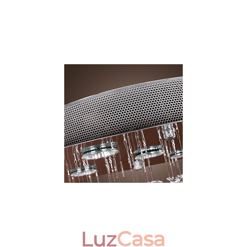 Lustre de Cristal com 5 luzes Design (Cristal K9)