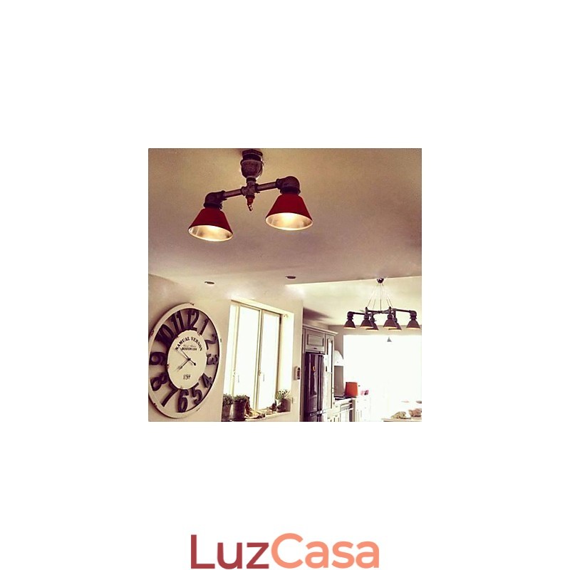 Luzes de spot de metal vintage country
