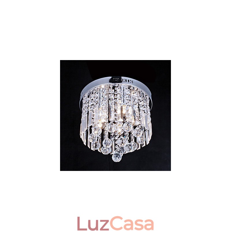 Montagem embutida Cristal Moderno Contemporâneo Metal