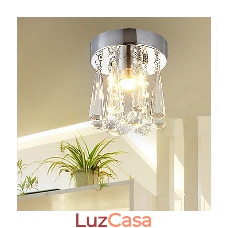 Modern Crystal 1 Luzes Montagem Embutida Em Formato De Coroa Modern Crystal 1 Luzes Montagem Embutida Em Formato De Coroa