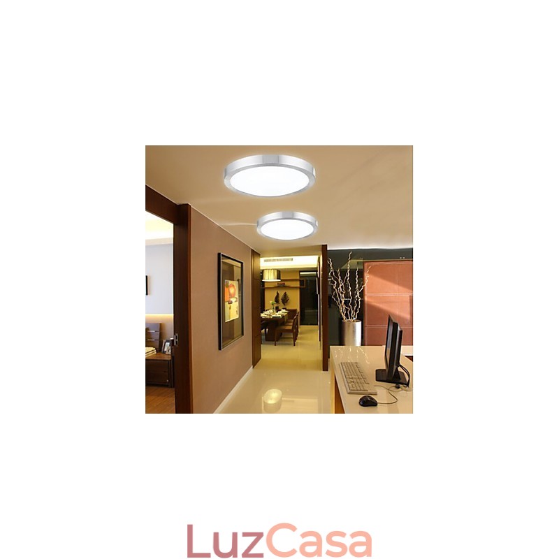 Luzes de montagem embutida Luz de assento redonda Simples Moderna Diâmetro 50CM
