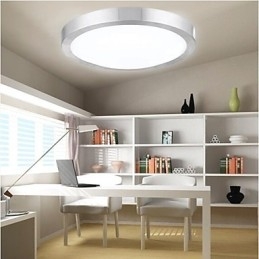 Luzes de montagem embutida Luz de assento redonda Simples Moderna Diâmetro 50CM