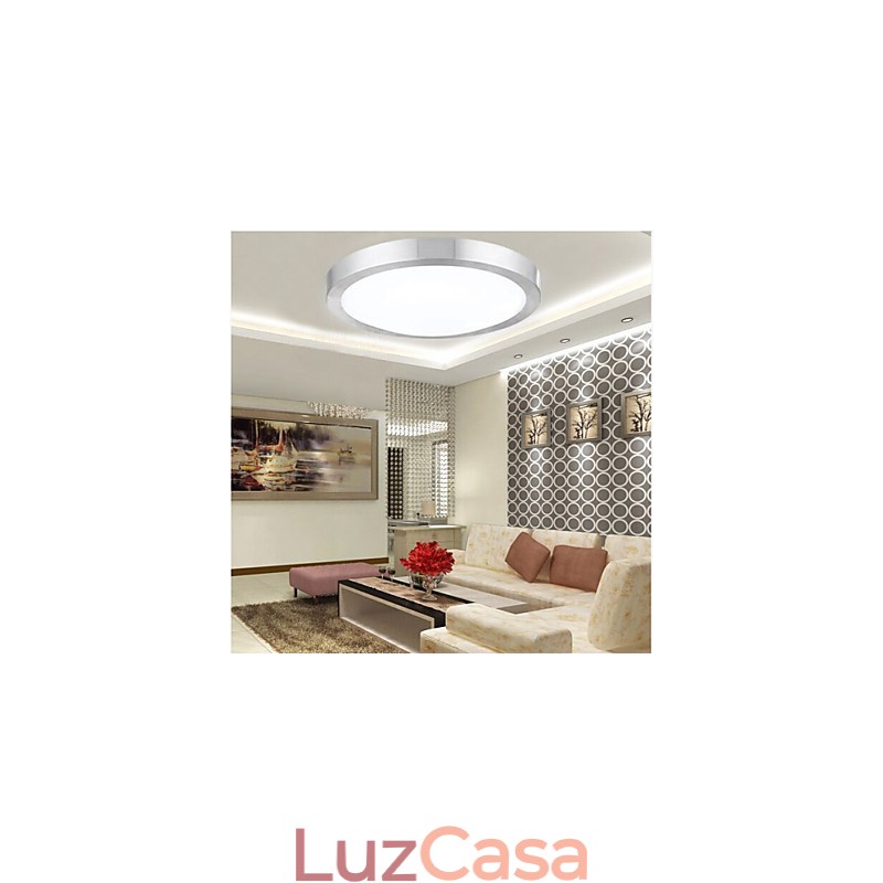Luzes de montagem embutida Luz de assento redonda Simples Moderna Diâmetro 50CM