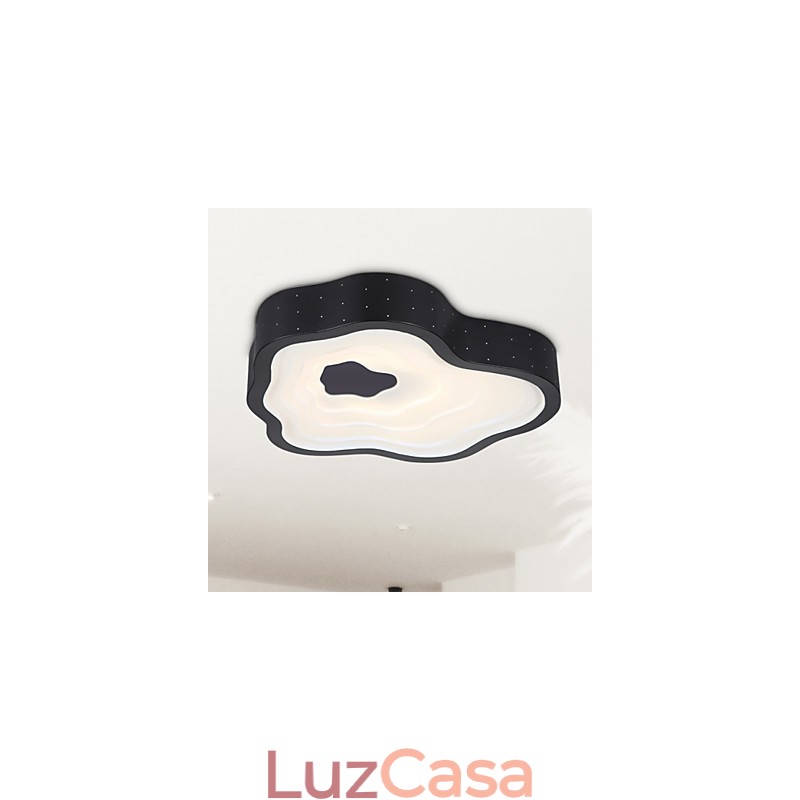 Luminária de teto criativa de arte de moda aconchegante Luminária de teto simples irregular