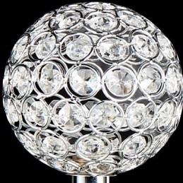 Moderno Contemporâneo Cristal Cromado Metal Montagem Embutida