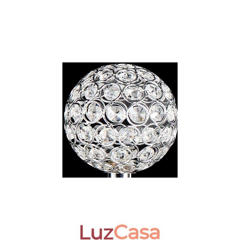 Moderno Contemporâneo Cristal Cromado Metal Montagem Embutida