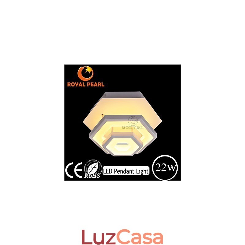 Luminária de teto moderna 22W