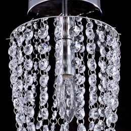 Montagem embutida Cristal Moderno Contemporâneo Exterior Metal