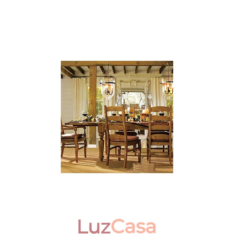Lustre tradicional clássico vintage estilo mini galvanizado