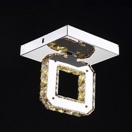 Moderno Contemporâneo Cristal Metal Montagem Embutida