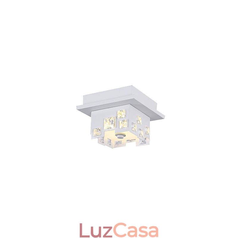 Luminária de teto 1 luz moderna simples artística