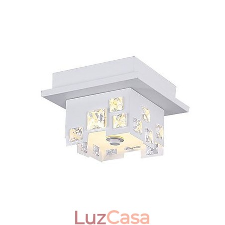 Luminária de teto 1 luz moderna simples artística