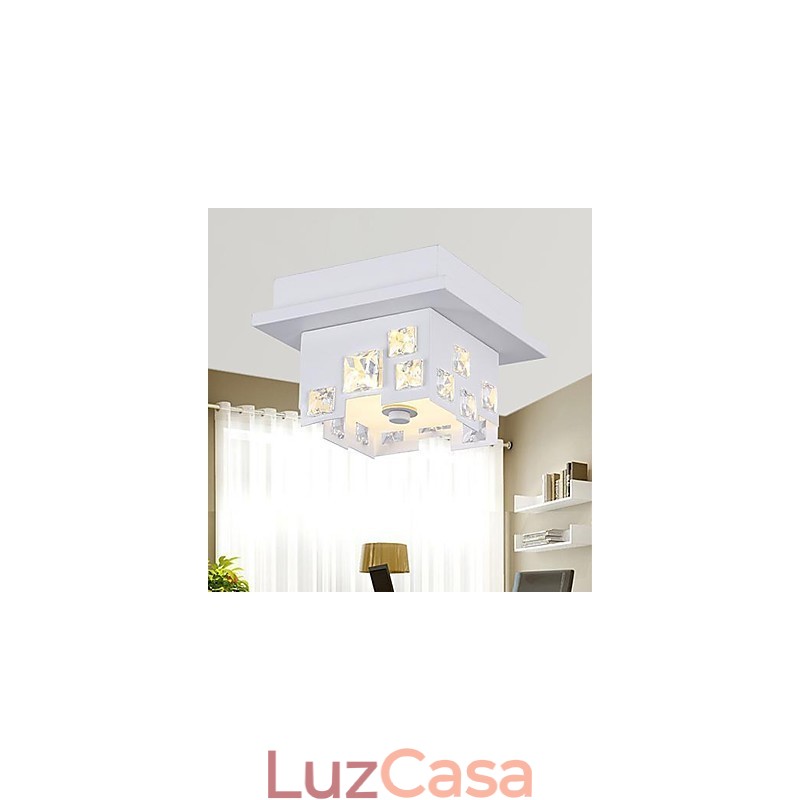 Luminária de teto 1 luz moderna simples artística