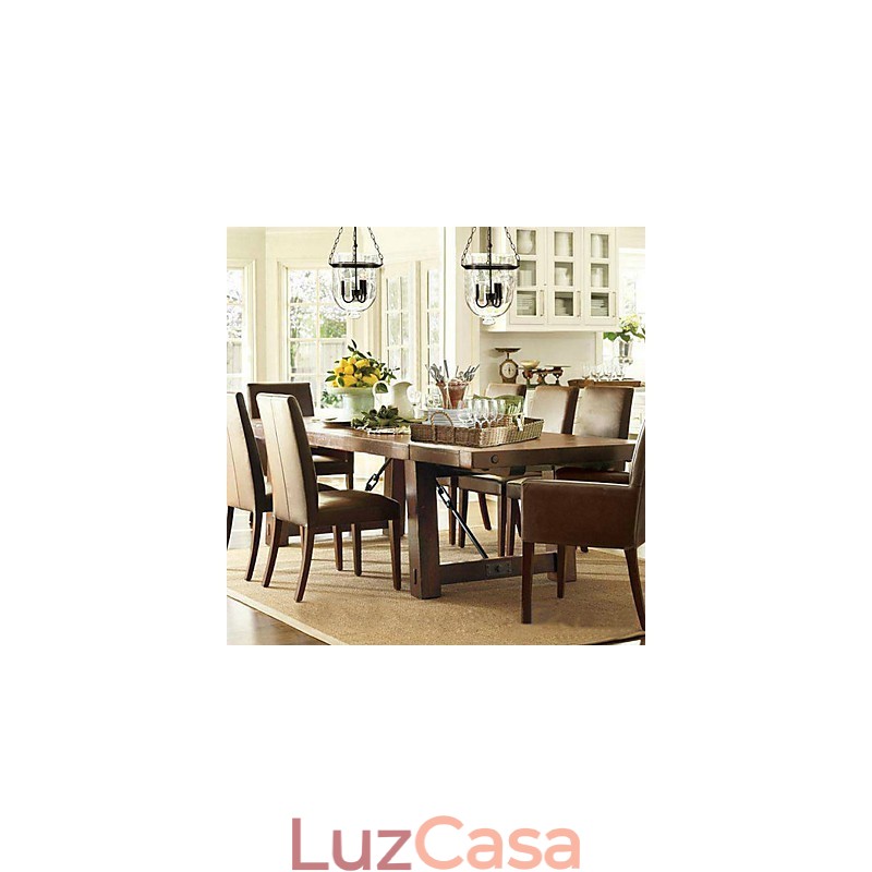 Lustre tradicional clássico vintage estilo mini galvanizado