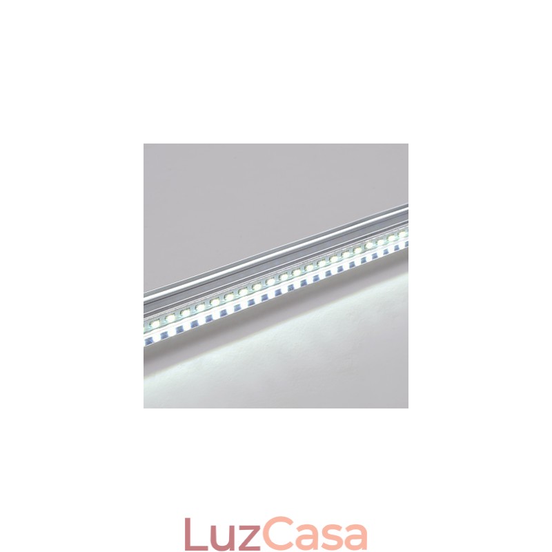 Painel de luz de teto integrado com borda branca